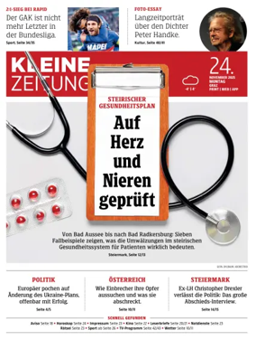 Cover of Kleine Zeitung Steiermark