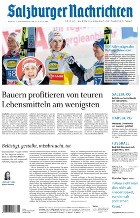 Cover of Salzburger Nachrichten