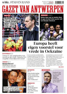 Cover of Gazet van Antwerpen Metropool Stad