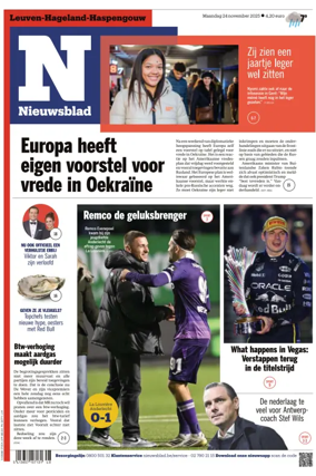 Cover of Het Nieuwsblad