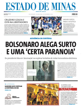 Cover of Estado de Minas (Brazil)