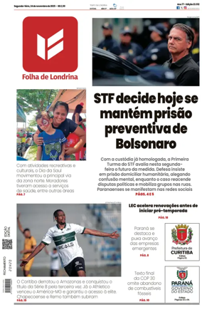 Cover of Folha de Londrina
