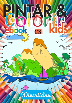 Cover of Pintar e Colorir Kids