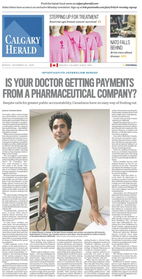 Cover of Calgary Herald