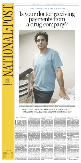 Cover of National Post - (Latest Edition)