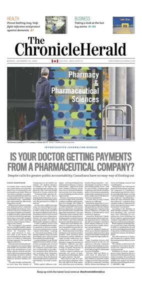 Cover of The Chronicle Herald (Provincial)