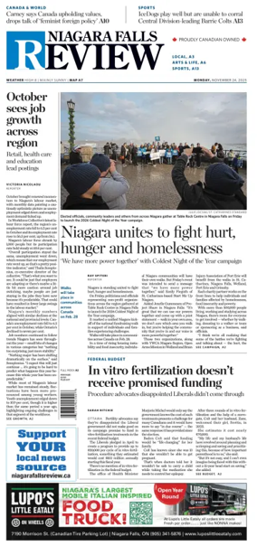 Cover of The Niagara Falls Review