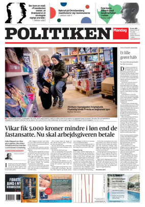 Cover of Politiken