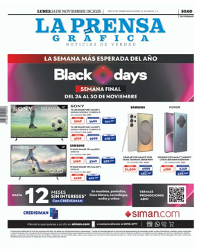 Cover of La Prensa Grafica