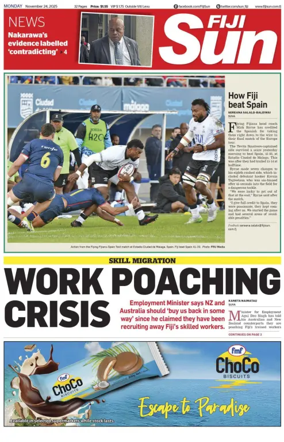 Cover of Fiji Sun