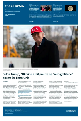 Cover of EuroNews (French Edition)