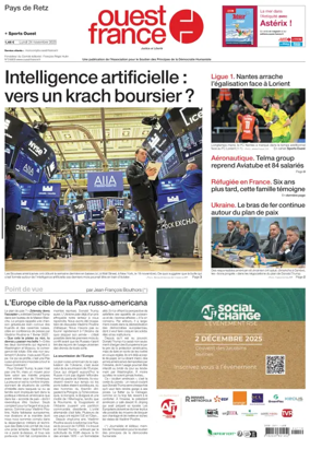 Cover of Ouest France (Pornic / Pays de Retz)