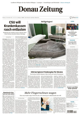 Cover of Donau Zeitung