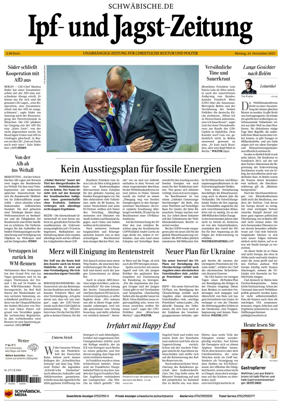 Cover of Ipf- und Jagst-Zeitung