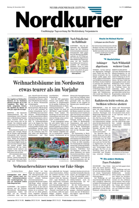 Cover of Neubrandenburger Zeitung