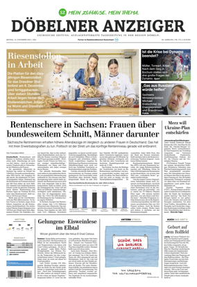 Cover of Sächsische Zeitung (Döbeln)