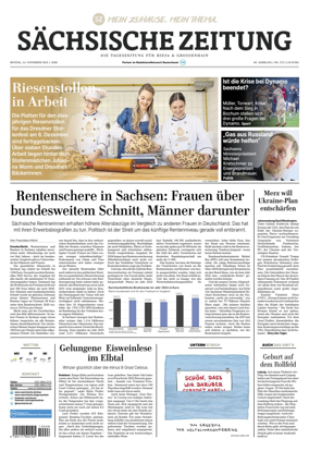 Cover of Sächsische Zeitung (Riesa)