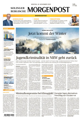 Cover of Solinger Bergische Morgenpost/Remscheid