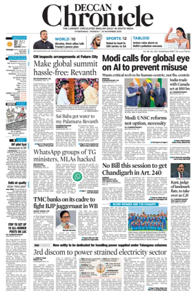 Cover of Deccan Chronicle