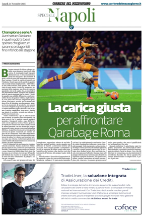 Cover of Corriere del Mezzogiorno (Campania)
