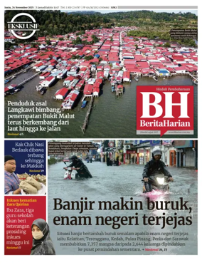 Cover of Berita Harian