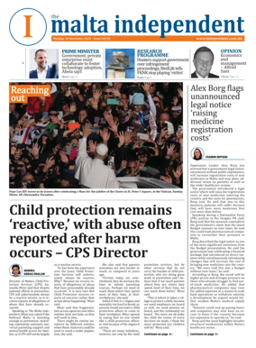 Cover of Malta Independent