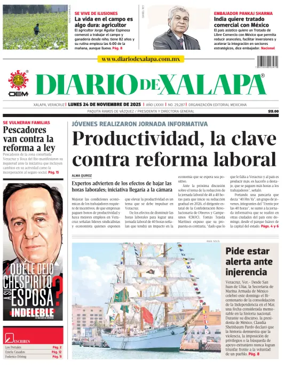 Cover of Diario de Xalapa