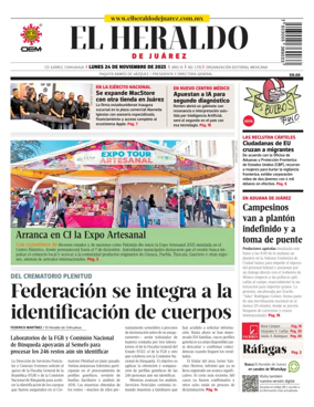 Cover of El Heraldo de Juarez