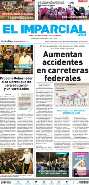 Cover of El Imparcial