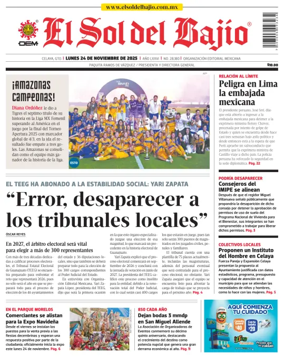 Cover of El Sol de Bajío