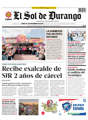 Cover of El Sol de Durango