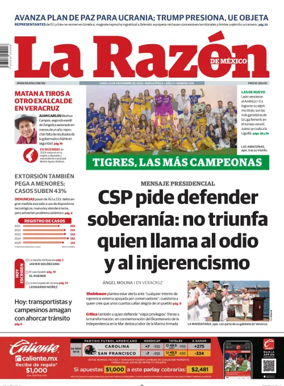 Cover of La Razón de México