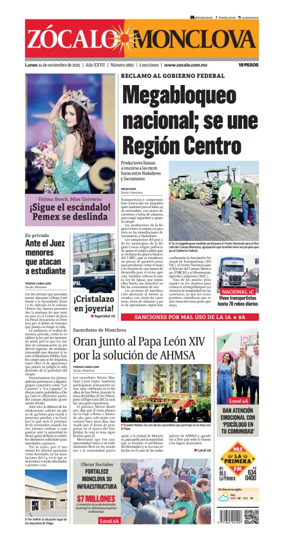 Cover of Zócalo Monclova