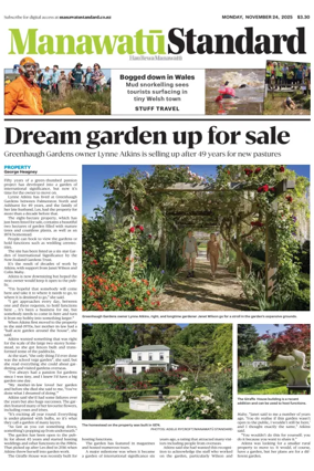 Cover of Manawatu Standard