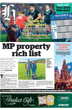 Cover of The New Zealand Herald