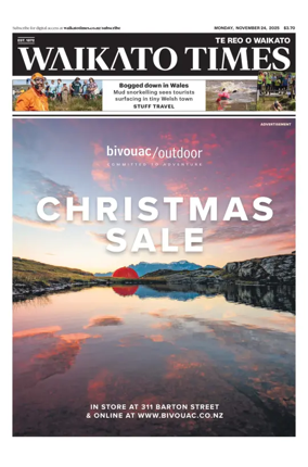 Cover of Waikato Times