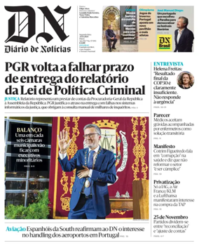 Cover of Diario de Noticias