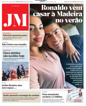 Cover of Jornal Madeira