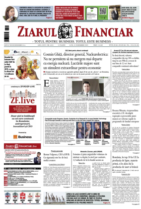 Cover of Ziarul Financiar