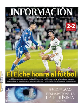 Cover of Diario Informacion (Elche y Vega Baja)