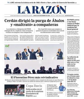 Cover of La Razón (1ª Edición)