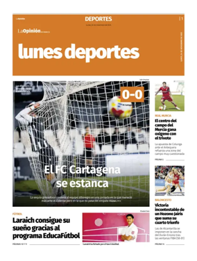 Cover of Lunes Deportes