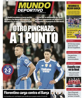 Cover of Mundo Deportivo (Barcelona)