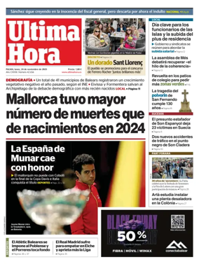 Cover of Ultima Hora