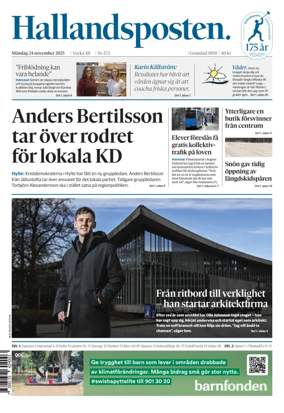 Cover of Hallandsposten