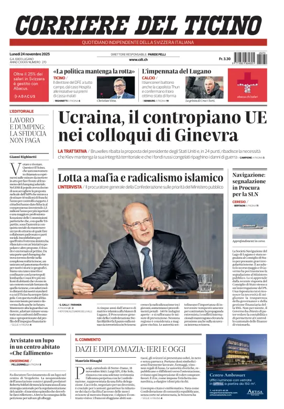 Cover of Corriere del Ticino