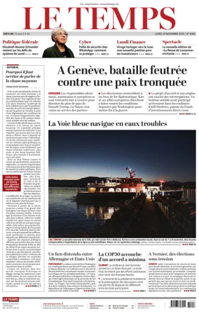 Cover of Le Temps