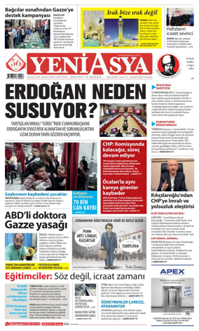 Cover of Yeni Asya