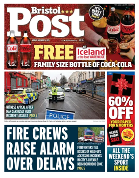 Cover of Bristol Post