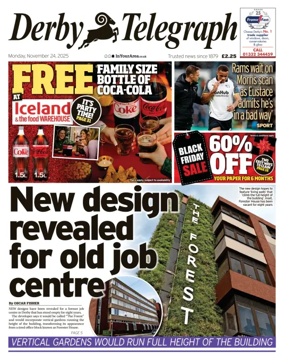 Cover of Derby Telegraph